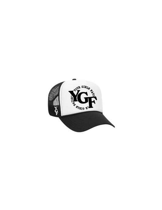 YGF STAMP TRUCKER HAT